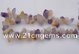 CTD376 Top drilled 15*20mm - 18*25mm nuggets amethyst & citrine beads