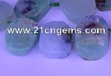 CTD3896 Top drilled 12*16mm - 13*18mm freeform Australia chrysoprase beads