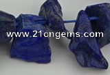 CTD432 15.5 inches 12*20mm - 15*25mm nuggets lapis lazuli beads