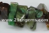 CTD605 Top drilled 10*18mm - 12*28mm nuggets agate gemstone beads