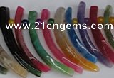 CTD716 Top drilled 10*30mm - 12*50mm wand agate gemstone beads