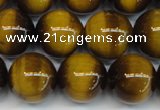 CTE1231 15.5 inches 16mm round A grade yellow tiger eye beads