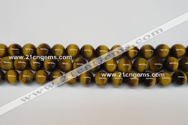 CTE1231 15.5 inches 16mm round A grade yellow tiger eye beads