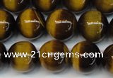 CTE1234 15.5 inches 6mm round A+ grade yellow tiger eye beads