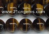 CTE1243 15.5 inches 8mm round AA grade yellow tiger eye beads