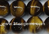 CTE1245 15.5 inches 12mm round AA grade yellow tiger eye beads