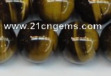 CTE1253 15.5 inches 12mm round AAA grade yellow tiger eye beads