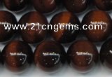 CTE1261 15.5 inches 8mm round AB grade red tiger eye beads