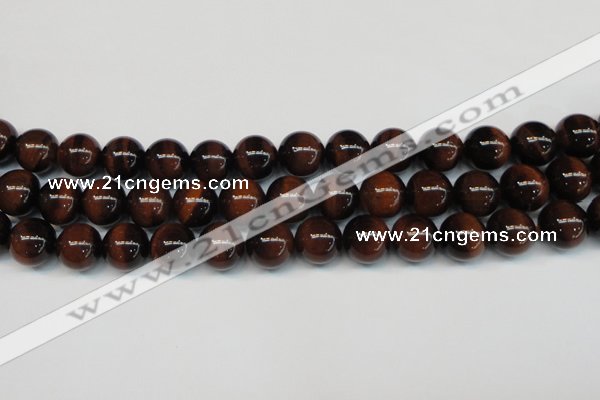 CTE1262 15.5 inches 10mm round AB grade red tiger eye beads