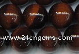 CTE1263 15.5 inches 12mm round AB grade red tiger eye beads