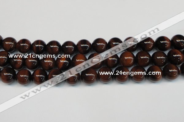 CTE1263 15.5 inches 12mm round AB grade red tiger eye beads