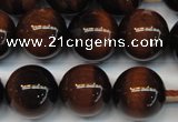 CTE1270 15.5 inches 10mm round AB+ grade red tiger eye beads