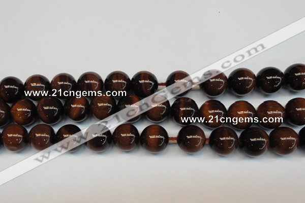 CTE1273 15.5 inches 16mm round AB+ grade red tiger eye beads