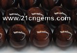 CTE1278 15.5 inches 10mm round A grade red tiger eye beads