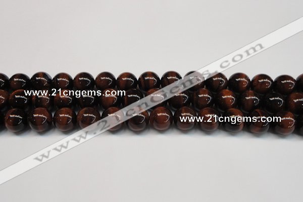 CTE1278 15.5 inches 10mm round A grade red tiger eye beads