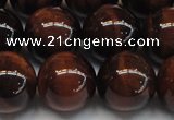 CTE1281 15.5 inches 16mm round A grade red tiger eye beads