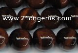 CTE1287 15.5 inches 12mm round A+ grade red tiger eye beads