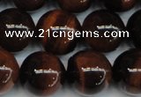 CTE1289 15.5 inches 16mm round A+ grade red tiger eye beads