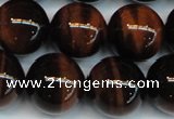 CTE1295 15.5 inches 12mm round AA grade red tiger eye beads