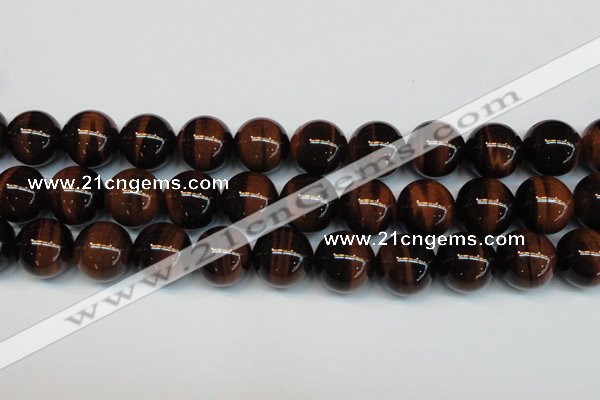 CTE1297 15.5 inches 16mm round AA grade red tiger eye beads