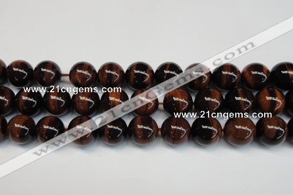 CTE1304 15.5 inches 14mm round AAA grade red tiger eye beads