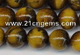 CTE1310 15.5 inches 6mm round B grade yellow tiger eye beads