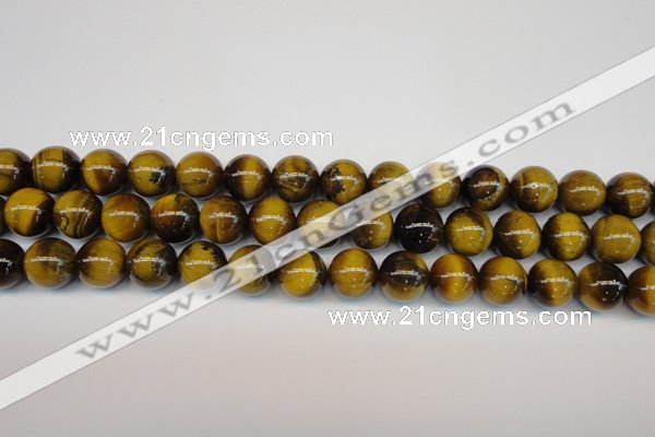 CTE1310 15.5 inches 6mm round B grade yellow tiger eye beads