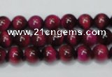 CTE136 15.5 inches 8mm round dyed tiger eye gemstone beads