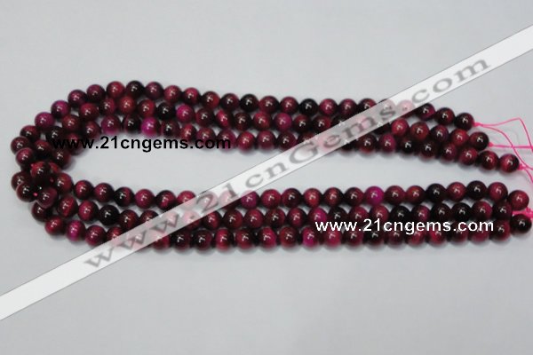 CTE136 15.5 inches 8mm round dyed tiger eye gemstone beads