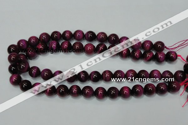 CTE139 15.5 inches 14mm round dyed tiger eye gemstone beads