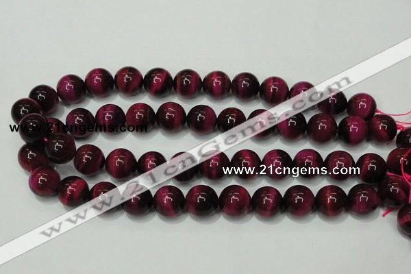 CTE140 15.5 inches 16mm round dyed tiger eye gemstone beads