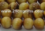 CTE1403 15.5 inches 10mm round golden tiger eye beads wholesale