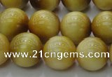 CTE1404 15.5 inches 12mm round golden tiger eye beads wholesale