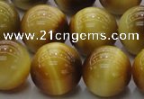 CTE1405 15.5 inches 14mm round golden tiger eye beads wholesale