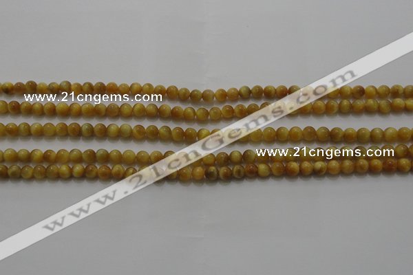 CTE1410 15.5 inches 4mm round golden tiger eye beads wholesale