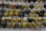 CTE1420 15.5 inches 4mm round golden & blue tiger eye beads wholesale