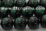 CTE1424 15.5 inches 12mm round green tiger eye beads wholesale