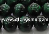 CTE1425 15.5 inches 14mm round green tiger eye beads wholesale