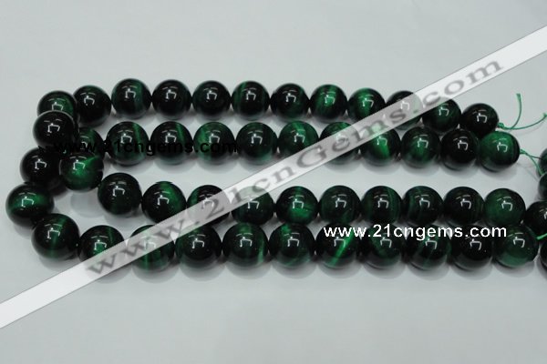 CTE145 15.5 inches 14mm round dyed tiger eye gemstone beads