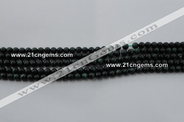 CTE1490 15.5 inches 4mm round green tiger eye beads wholesale