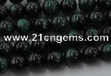 CTE1491 15.5 inches 6mm round green tiger eye beads wholesale