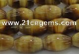 CTE1517 15.5 inches 10*14mm rice golden tiger eye beads wholesale