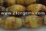 CTE1519 15.5 inches 13*18mm rice golden tiger eye beads wholesale