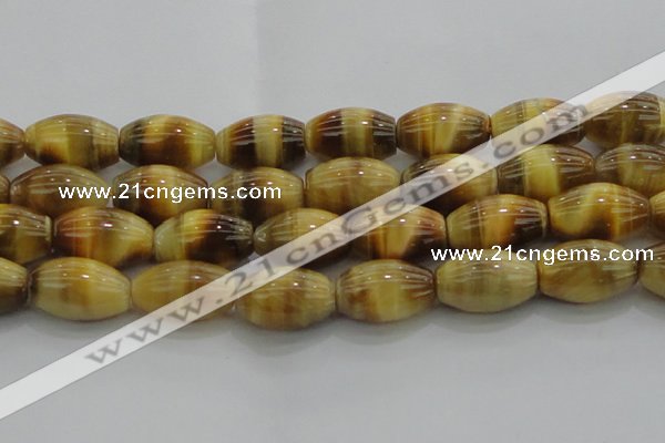 CTE1520 15.5 inches 15*20mm rice golden tiger eye beads wholesale