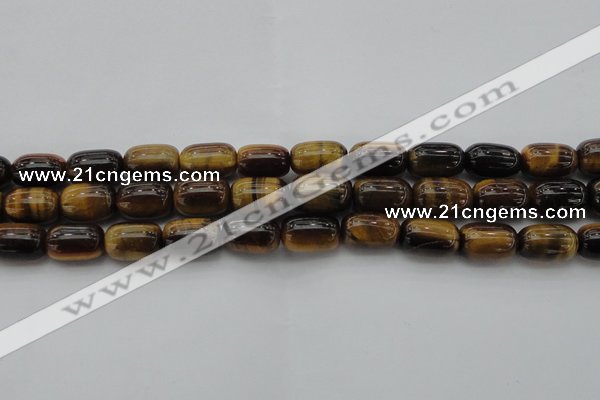 CTE1596 15.5 inches 12*16mm drum yellow tiger eye beads