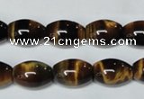 CTE160 15.5 inches 13*18mm rice yellow tiger eye gemstone beads