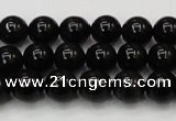 CTE1600 15.5 inches 4mm round AB grade black tiger eye beads