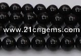 CTE1610 15.5 inches 4mm round A grade black tiger eye beads