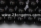 CTE1613 15.5 inches 10mm round A grade black tiger eye beads