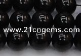 CTE1615 15.5 inches 14mm round A grade black tiger eye beads